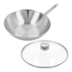 Demeyere - Apollo 7 - Wok 30 cm + free glass lid