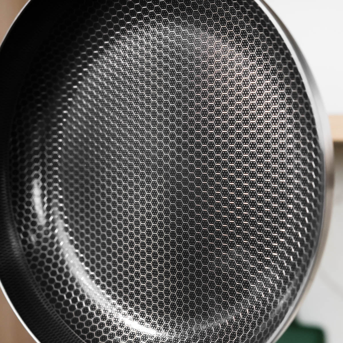 Cook & Pan - Ensemble de 5 poêles en acier inoxydable au miel
