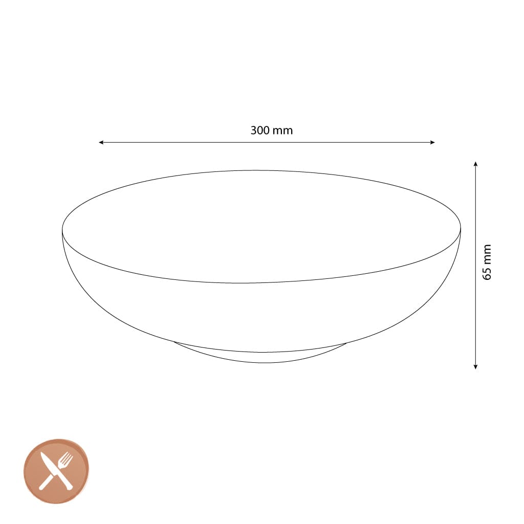 &Klevering - Saladeschaal Boavista - Groen Schalen &Klevering 
