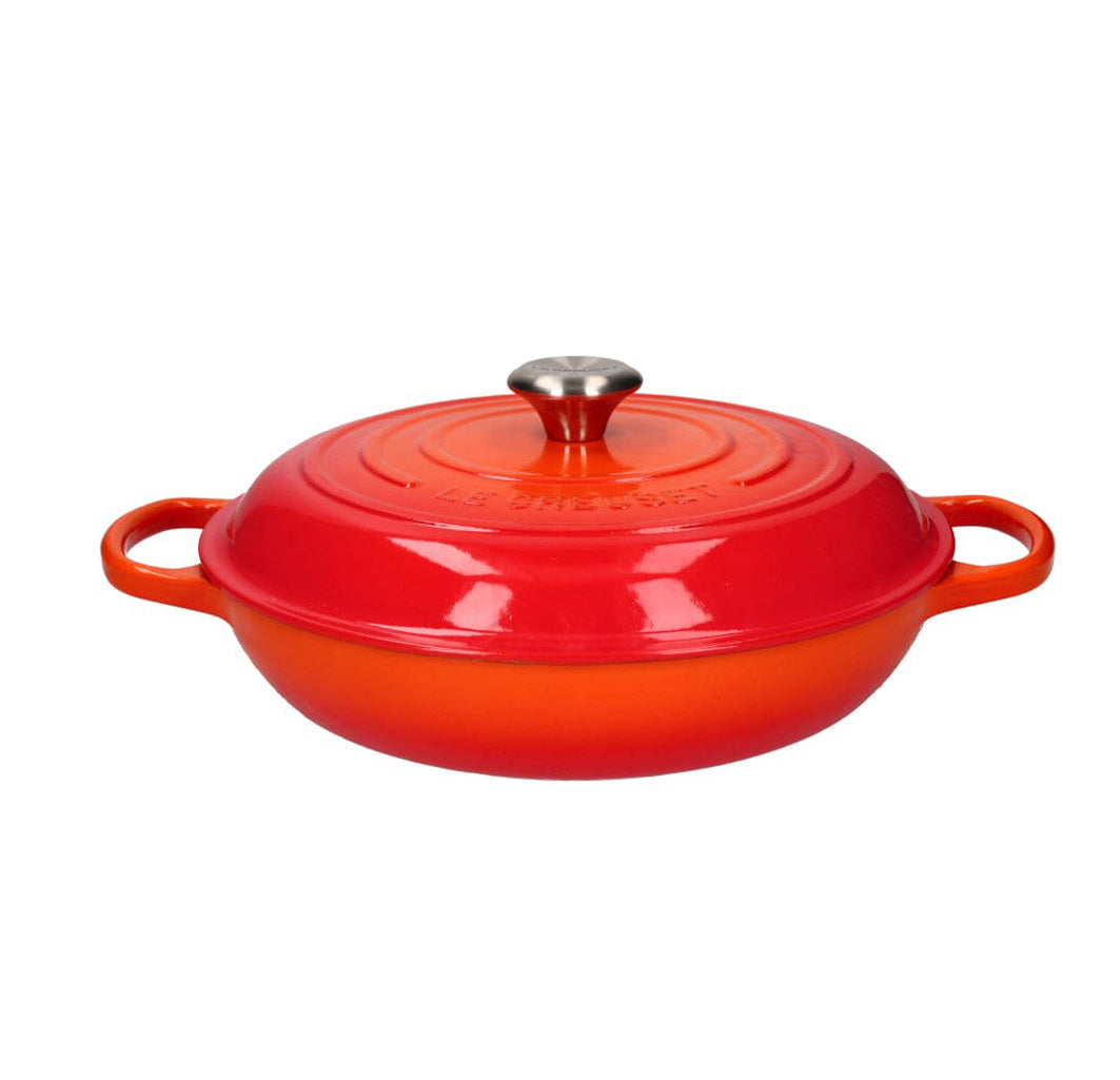 LeCreuset - Campagnard Orange Rouge 30cm 3.5l