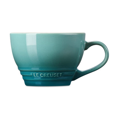 Le Creuset - Grote Cappuccino Mok Bleu Riviera 0,4l Cappuccino kopjes Le Creuset 