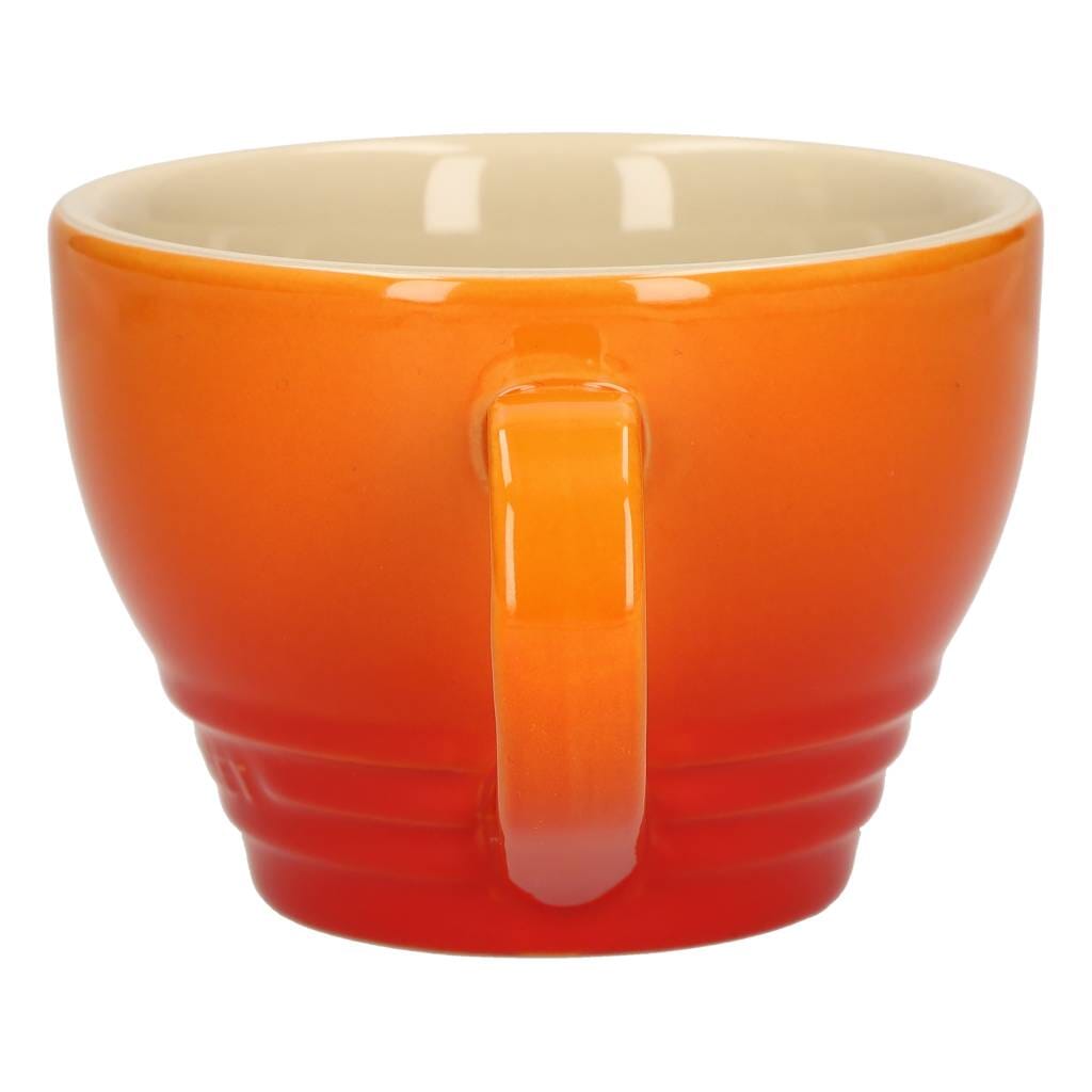 Le Creuset - Grote Cappuccino Mok Oranjerood 0,4l Le Creuset 