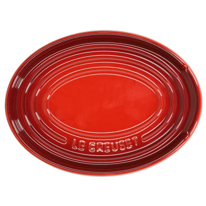 Le Creuset - Lepelhouder ovaal Kersenrood 15cm Lepelhouder Le Creuset 