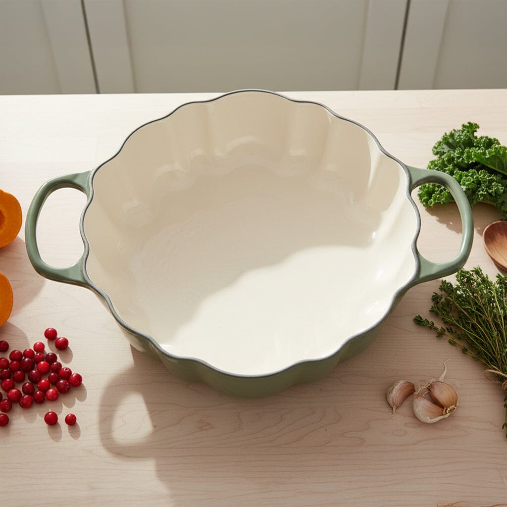 Le Creuset - Signature Pompoen Campagnard - Thyme - 28 cm Braadpan Le Creuset 