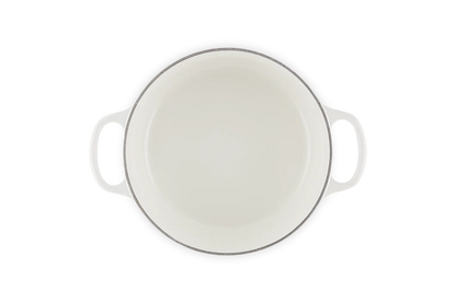 Le Creuset - Stoofpan Rond met Hartmotief in Geëmailleerd Gietijzer Braadpan Le Creuset 