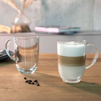 Leonardo - Napoli Latte Macchiato Glas 380ml Koffiekopjes Leonardo 