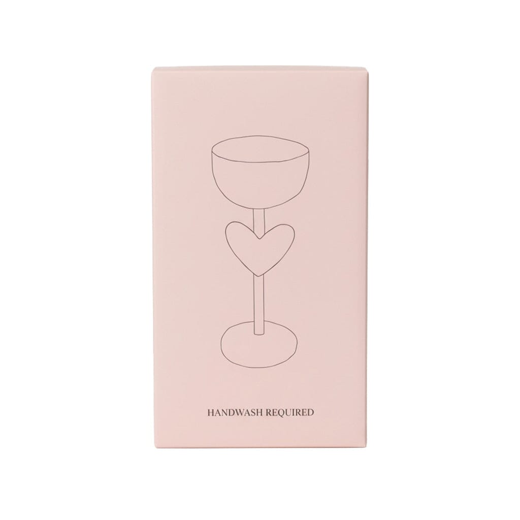 Lepelclub - Campagne Coupe - Hart - Roze Champagne glazen LepelClub 