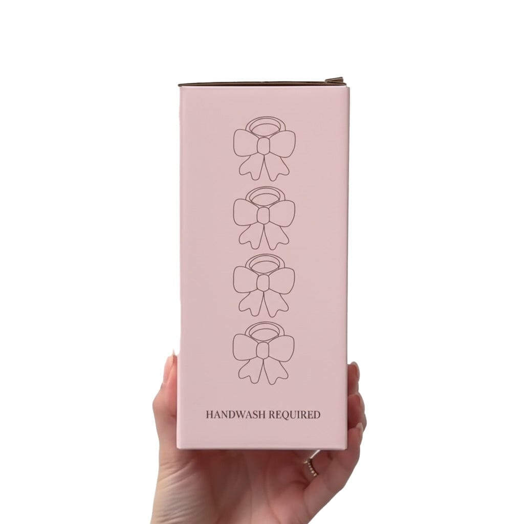 Lepelclub - Servetringen Bow - Transparant - Set Van 4 LepelClub 