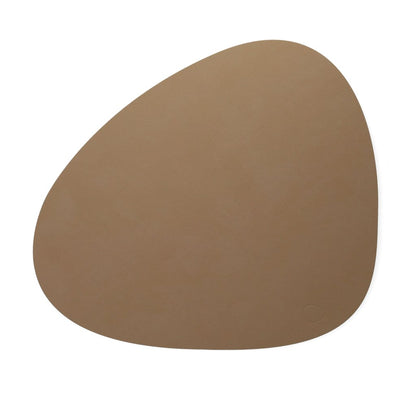 Lind DNA - Placemat Curve L Nupo Klei Bruin Placemat Lind DNA 