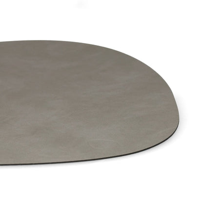 Lind DNA - Placemat Curve L Nupo Lichtgrijs Placemat Lind DNA 