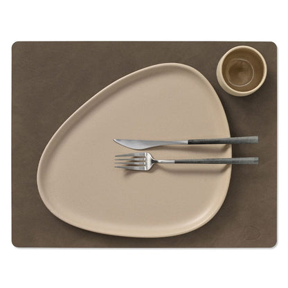 Lind DNA - Placemat Vierkant L Nupo Kaviaar Placemat Lind DNA 