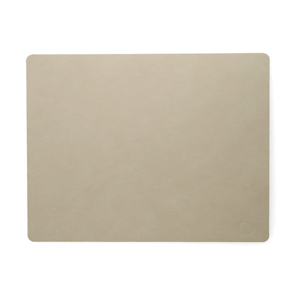 Lind DNA - Placemat Vierkant L Nupo Oester Wit Placemat Lind DNA 