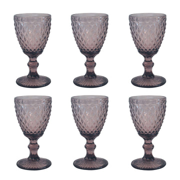 Medard de Noblat - Diamond - Wine Glass 20cl - Purple (set of 6) Medard de Noblat 