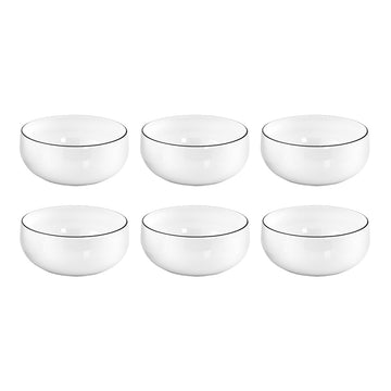 Medard de Noblat - Yaka Black Breakfast bowl 13 cm (set of 6)