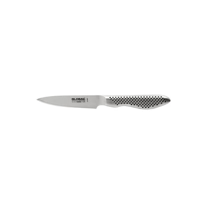 Global - G-46338 Couteau Santoku + Couteau à steak + Couteau d&#39;office