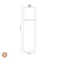 Peugeot - Boreal Zoutmolen Kiezelgrijs 21 cm Zoutmolen Peugeot 