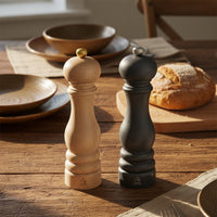 Peugeot - Paris Peper- en Zoutmolen set 22 cm Grafiet en Naturel Peper- en Zoutmolen set Peugeot 