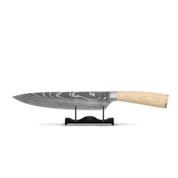Shinrai Knives - Akari Damascus Print Koksmes 20 cm Shinrai Knives 