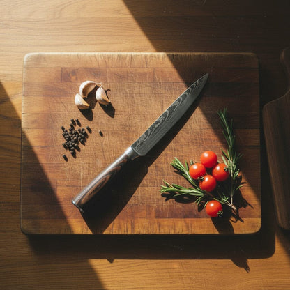 Shinrai Knives - Damascus Print 14-delige Messenset - Master collection XXL set Messenset Shinrai Knives 