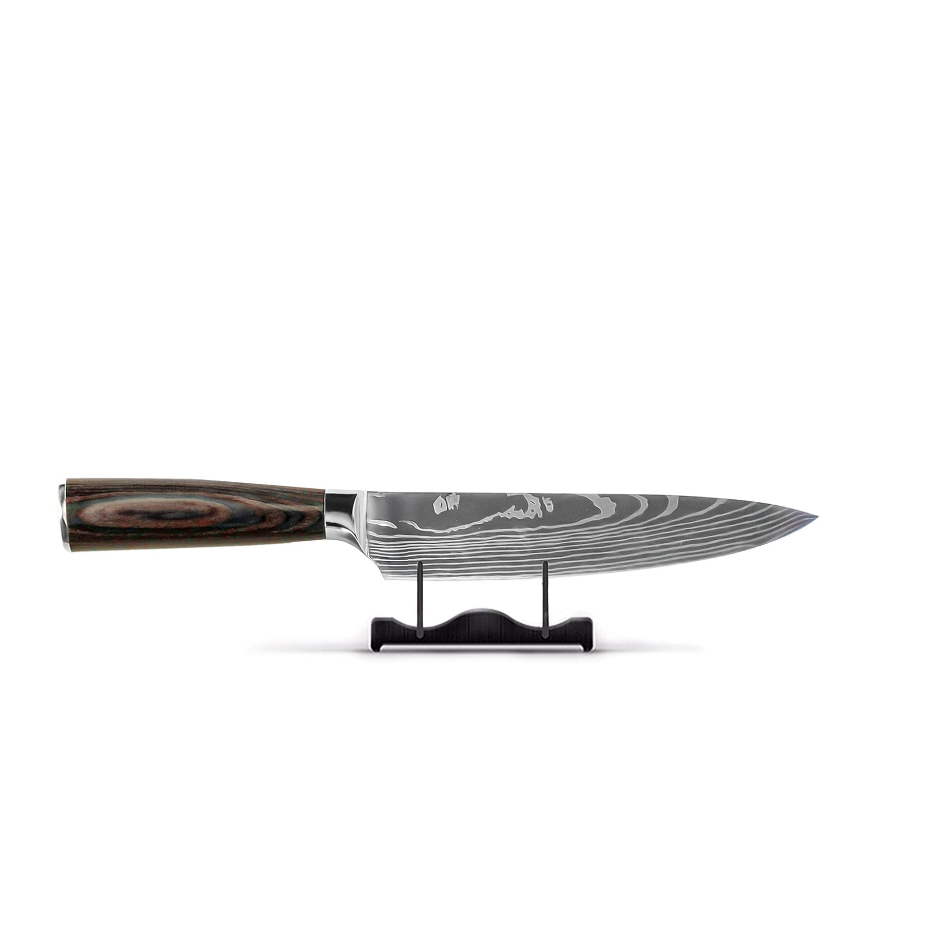 Shinrai Knives - Damascus Print 9-delige Messenset Messenset Shinrai Knives 