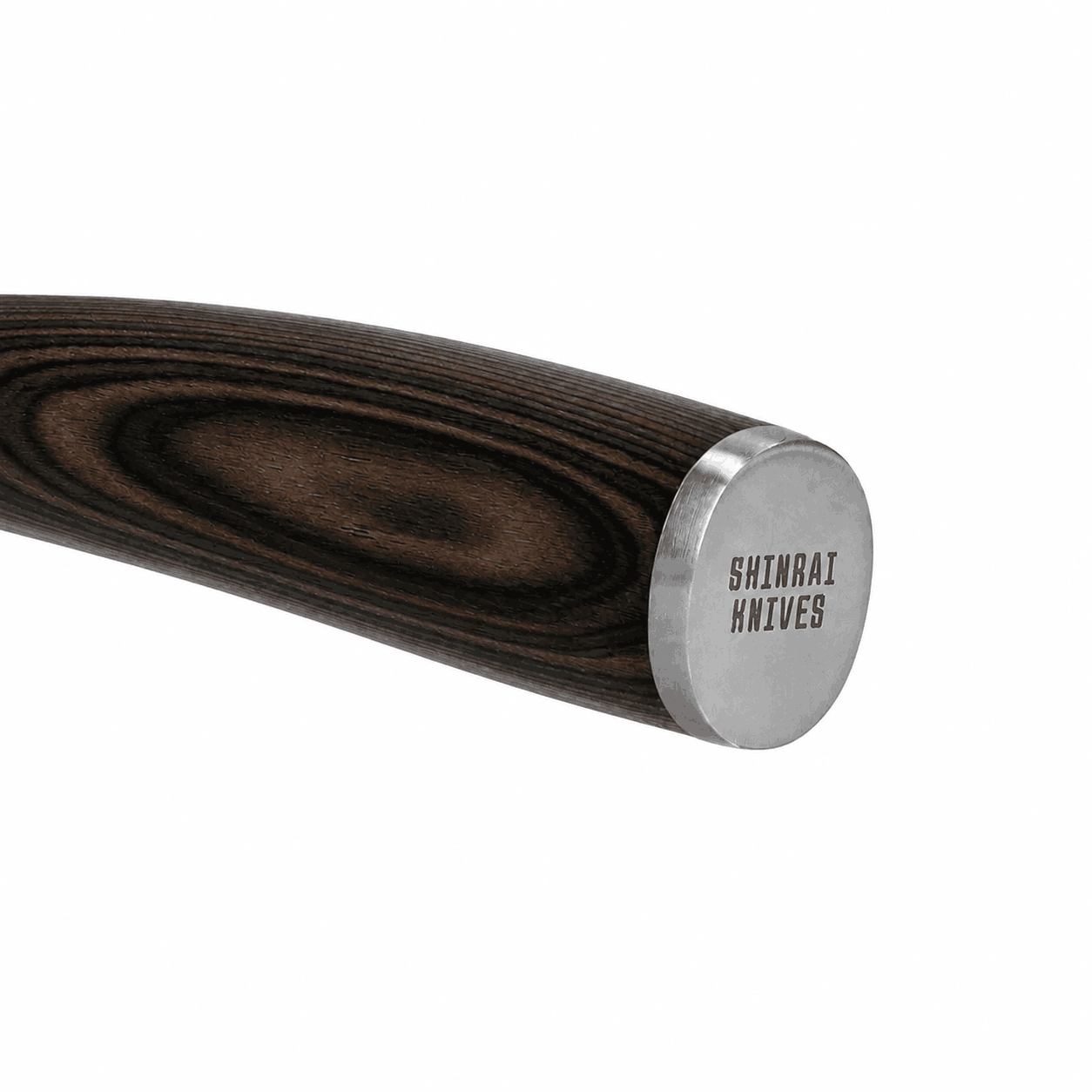 Shinrai Knives - Hammered stainless steel peeling knife 8 cm