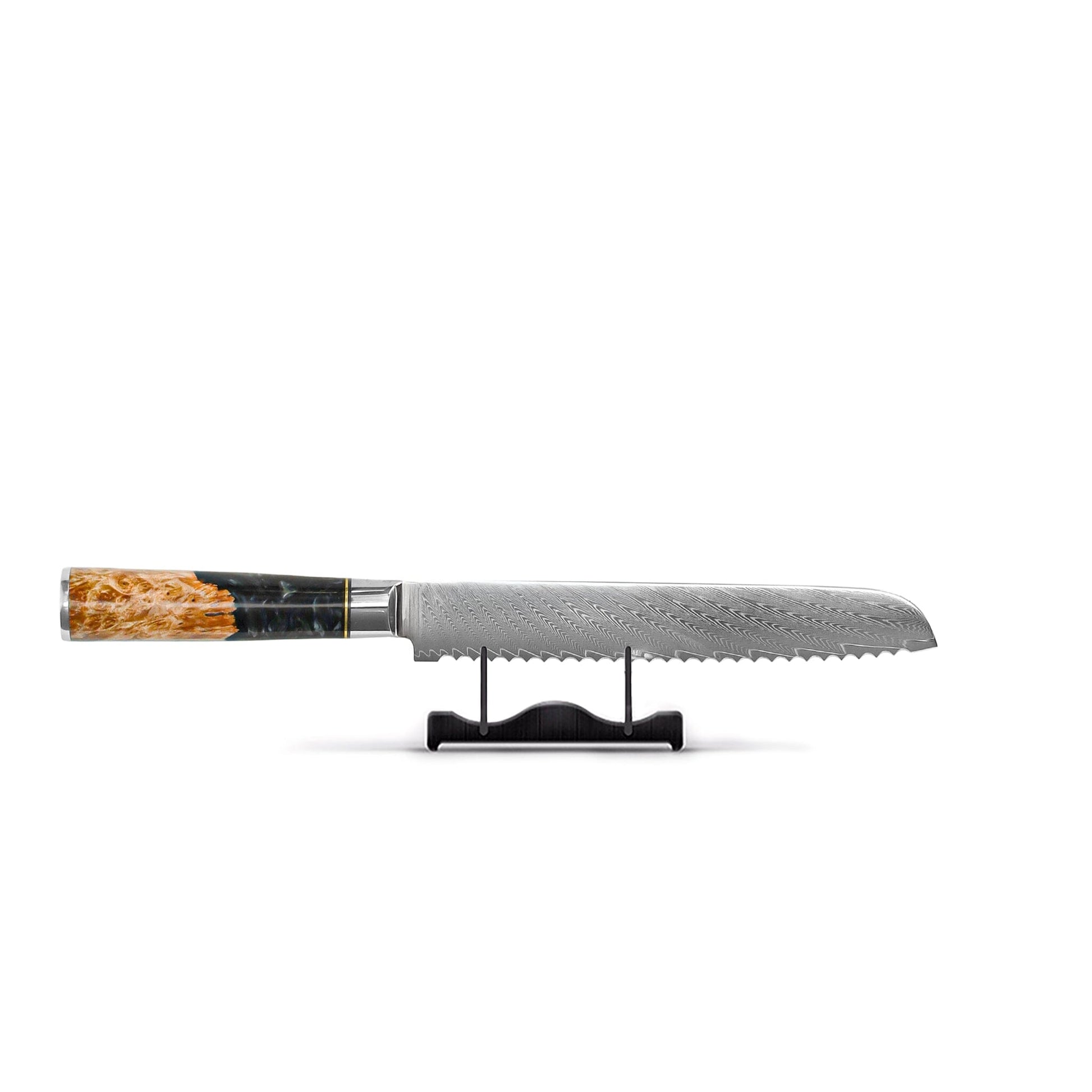 Shinrai Knives - Epoxy Onyx Damascus 6-delige Damascus Messenset Messenset Shinrai Knives 