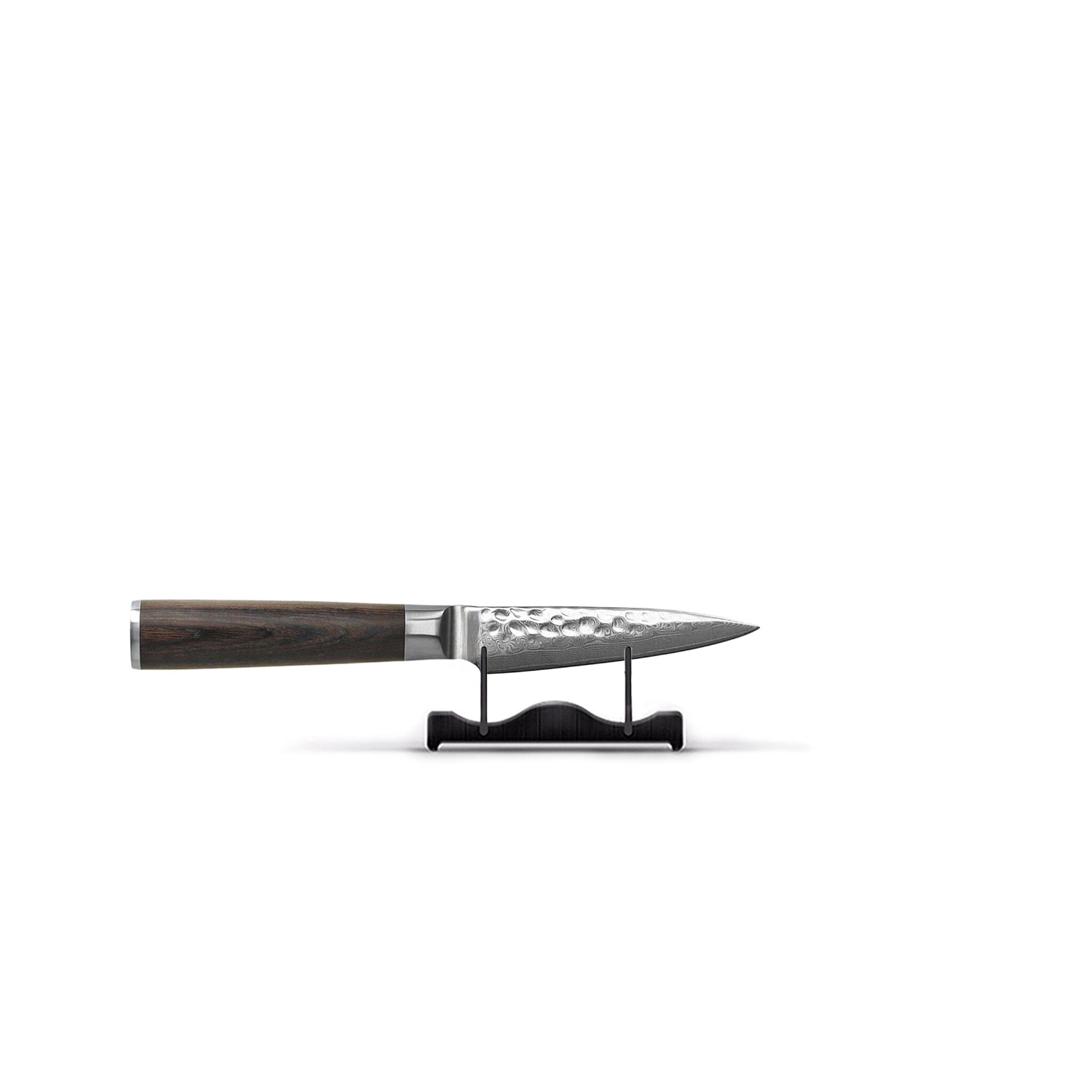 Shinrai Knives - Hammered Damast BR 5-delige Messenset + Messenblok Cito dubbelzijdig Messenset met blok Shinrai Knives 