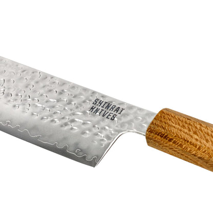 Shinrai Knives - Jōnetsu Damascus 8-delige messenset Messenset Shinrai Knives 