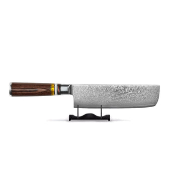 Couteaux Shinrai - Micarta Jewels Damascus Nakiri 18 cm Nakirimes Couteaux Shinrai