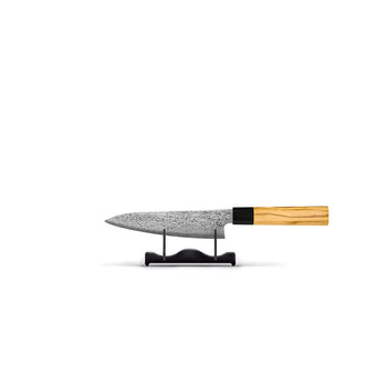 Couteaux Shinrai - Ensemble de couteaux Damas 2 pièces Takumi Kaza - Santoku + Ensemble de couteaux d'office Couteaux Shinrai