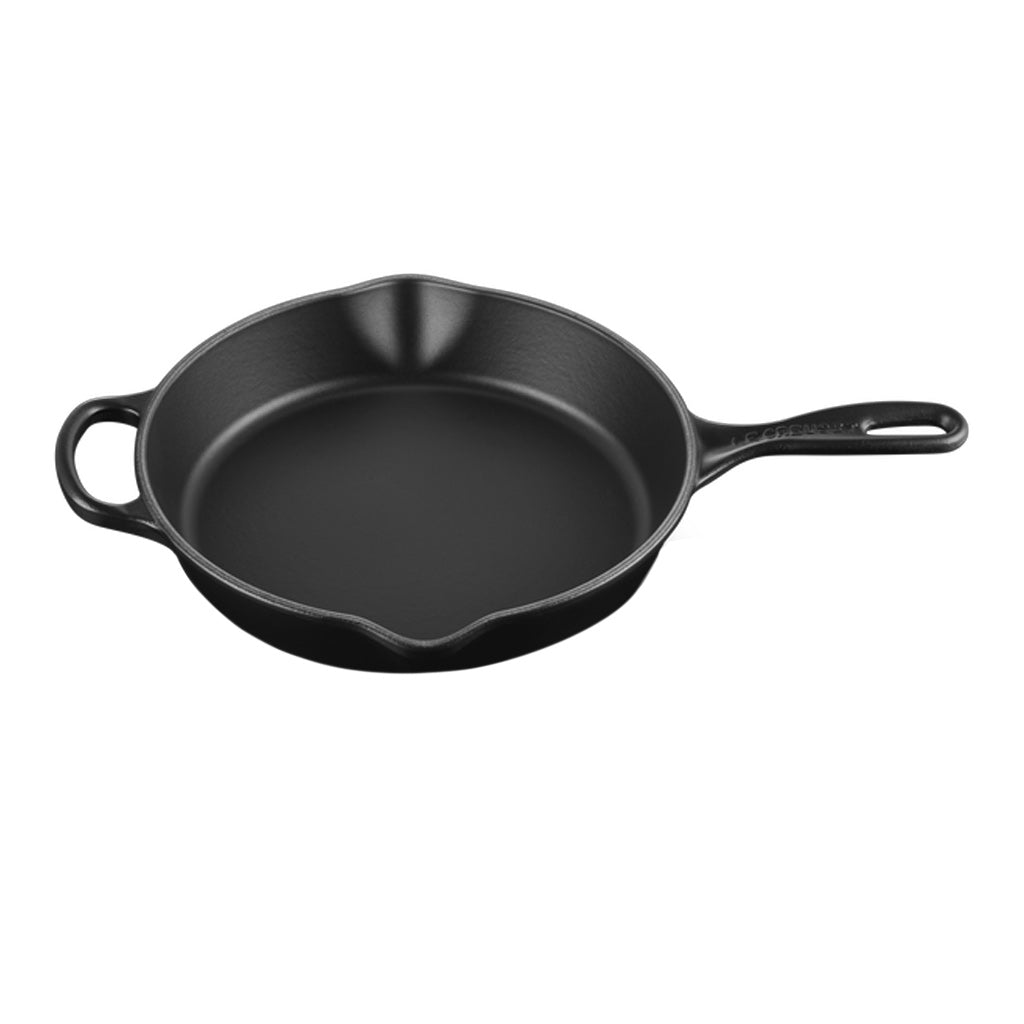 LeCreuset - Skillet Signature round high Matt Black 26cm