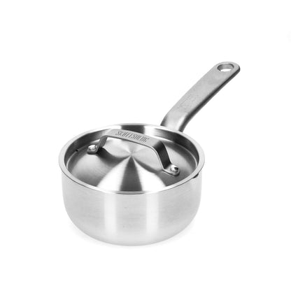 Skottsberg - Stainless Steel Steelpan 14 cm met deksel Steelpan Skottsberg 