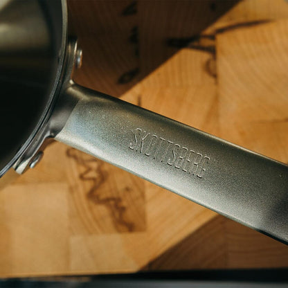 Skottsberg - Stainless Steel Steelpan 16 cm met deksel Steelpan Skottsberg 