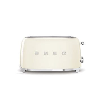 Smeg - Broodroosters | Crème | Jaren 50 | Toaster 2x4 Broodrooster Smeg 