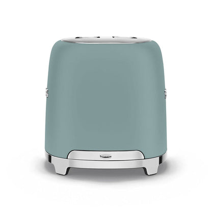 Smeg - Broodroosters | Emerald Green | Jaren 50 | Toaster 2x2 Broodrooster Smeg 