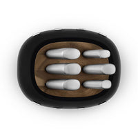 SMEG - Messenblok met 6 messen Zwart Messenset met blok Smeg 