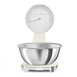 SMEG - Weegschaal Digitaal Jaren 50 Crème Keukenweegschaal Smeg 
