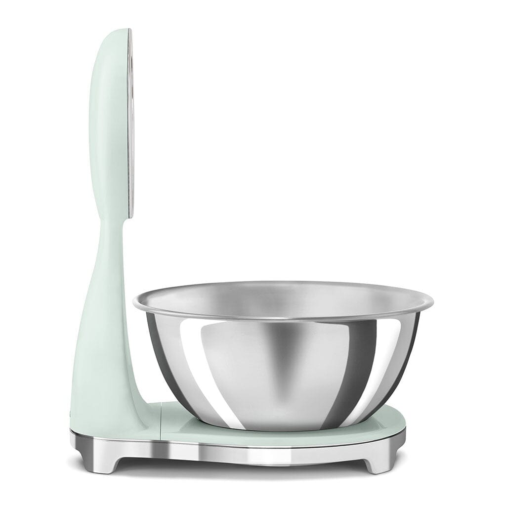 SMEG - Weegschaal Digitaal Jaren 50 Watergroen Keukenweegschaal Smeg 