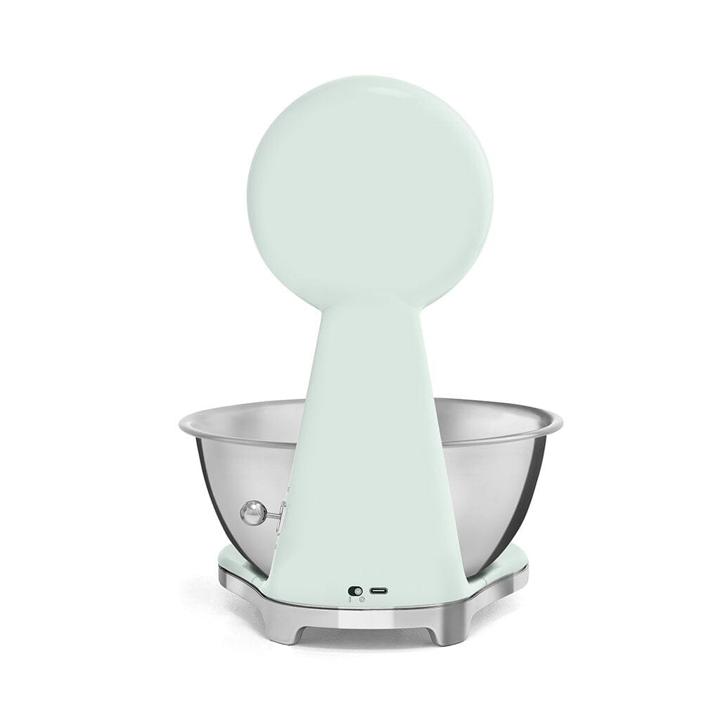SMEG - Weegschaal Digitaal Jaren 50 Watergroen Keukenweegschaal Smeg 