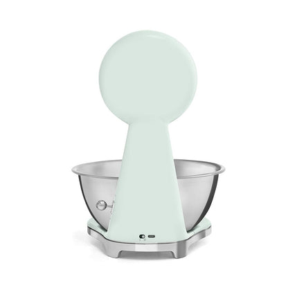 SMEG - Weegschaal Digitaal Jaren 50 Watergroen Keukenweegschaal Smeg 