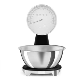 SMEG - Weegschaal Digitaal Jaren 50 Zwart Keukenweegschaal Smeg 