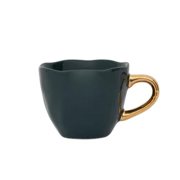 Culture de la nature en ville - Bonjour - Tasse à expresso - Tasses à expresso bleu-vert Culture de la nature en ville