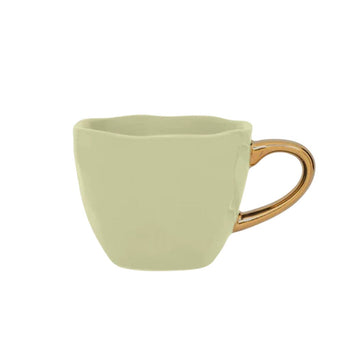Culture de la nature en ville - Bonjour - Tasse à expresso - Tasses à expresso vert pâle Culture de la nature en ville