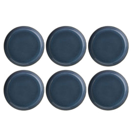 Villeroy & Boch - Crafted Denim - Diep Bord 21,5cm, Set van 6 Borden Villeroy & Boch 