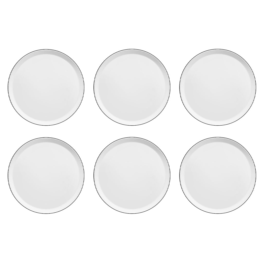 Medard de Noblat - Yaka Black Dinner plate 27 cm (set of 6)