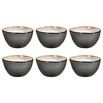 Medard de Noblat - Shadow Aqua Breakfast Bowl 13.5 cm (set of 6)