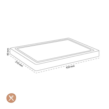 Zwilling - Snijplank, bamboe, groot Bamboe snijplank Zwilling 