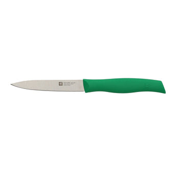 Zwilling - Twin Grip Schil- en garneermes 100 mm - groen Schilmes Zwilling 